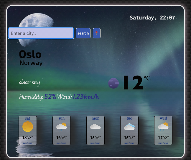 portofolio-weather app